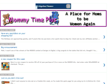 Tablet Screenshot of mommytimeplus.blogspot.com