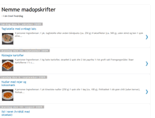 Tablet Screenshot of nemmemadopskrifter.blogspot.com