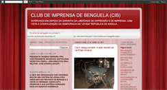 Desktop Screenshot of clubdeimprensadebenguela.blogspot.com
