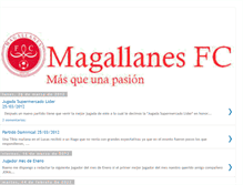 Tablet Screenshot of magallanesfc.blogspot.com