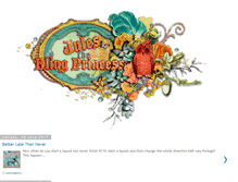 Tablet Screenshot of julestheblingprincess.blogspot.com