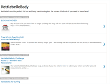 Tablet Screenshot of kettlebellebody.blogspot.com