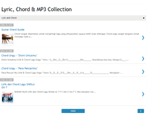 Tablet Screenshot of lirik-chord-lagu.blogspot.com