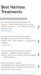 Mobile Screenshot of best-hairloss-treatments-for-me.blogspot.com