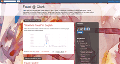 Desktop Screenshot of faustclark.blogspot.com