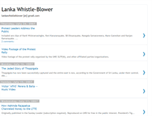 Tablet Screenshot of lankawhistleblower.blogspot.com