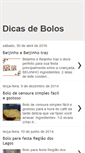 Mobile Screenshot of dicasdebolo.blogspot.com