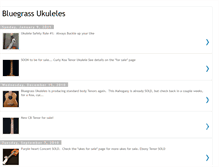 Tablet Screenshot of bluegrassukes.blogspot.com