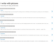 Tablet Screenshot of iwritewithpictures.blogspot.com