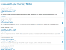 Tablet Screenshot of intranasal-light.blogspot.com