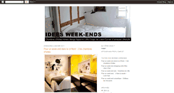 Desktop Screenshot of ideesweekends.blogspot.com
