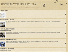 Tablet Screenshot of escribiendorayuela.blogspot.com