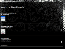 Tablet Screenshot of mundodeumapamella.blogspot.com