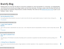 Tablet Screenshot of brainify.blogspot.com
