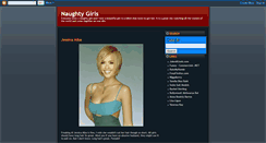Desktop Screenshot of naughty-girls1.blogspot.com