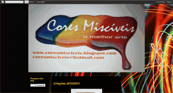 Desktop Screenshot of coresmisciveis.blogspot.com