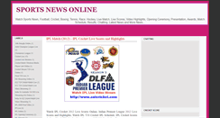 Desktop Screenshot of iplmatchonline.blogspot.com