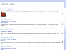 Tablet Screenshot of clublyoko9.blogspot.com