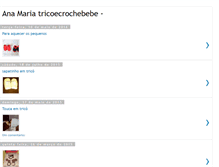 Tablet Screenshot of anamariatricoecrochebebe.blogspot.com