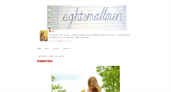 Desktop Screenshot of eightsmallmen.blogspot.com