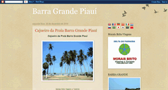 Desktop Screenshot of barragrandepiaui.blogspot.com