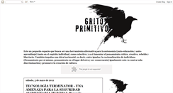 Desktop Screenshot of gritoprimitivo.blogspot.com