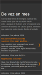 Mobile Screenshot of de-vez-en-mes.blogspot.com
