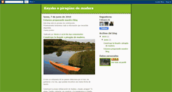 Desktop Screenshot of kayakdemadera.blogspot.com