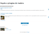 Tablet Screenshot of kayakdemadera.blogspot.com