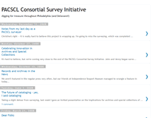 Tablet Screenshot of pacsclsurvey.blogspot.com