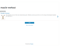 Tablet Screenshot of legendshoulderworkout.blogspot.com