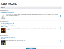 Tablet Screenshot of julisapasaribu.blogspot.com