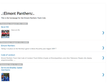 Tablet Screenshot of elmontpanthers.blogspot.com