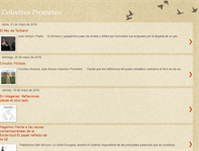 Tablet Screenshot of colectivoprometeo.blogspot.com
