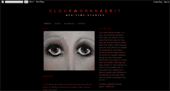 Desktop Screenshot of clockrabbit.blogspot.com