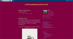 Desktop Screenshot of cynthiabringle.blogspot.com