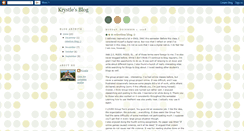 Desktop Screenshot of krystle2802.blogspot.com