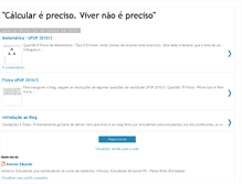 Tablet Screenshot of calculopreciso.blogspot.com