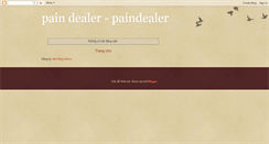 Desktop Screenshot of paindealer.blogspot.com