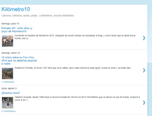 Tablet Screenshot of kilometro10.blogspot.com