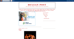 Desktop Screenshot of mcleanpost.blogspot.com