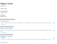 Tablet Screenshot of dagenssitat.blogspot.com