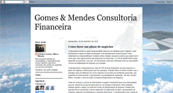Desktop Screenshot of informacoesfinancas.blogspot.com