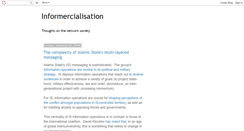 Desktop Screenshot of informercialisation.blogspot.com