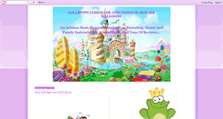 Desktop Screenshot of lollipopslemonadefrogs.blogspot.com