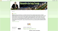 Desktop Screenshot of blogdoalexandredaautoescola.blogspot.com