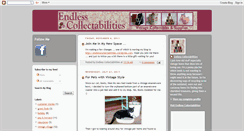 Desktop Screenshot of endlesscollectabilities.blogspot.com