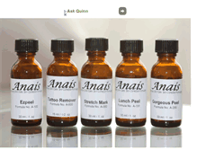 Tablet Screenshot of anaisskincare.blogspot.com