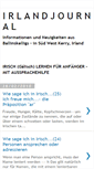 Mobile Screenshot of irlandjournal.blogspot.com