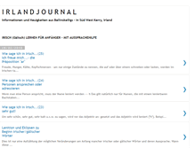 Tablet Screenshot of irlandjournal.blogspot.com